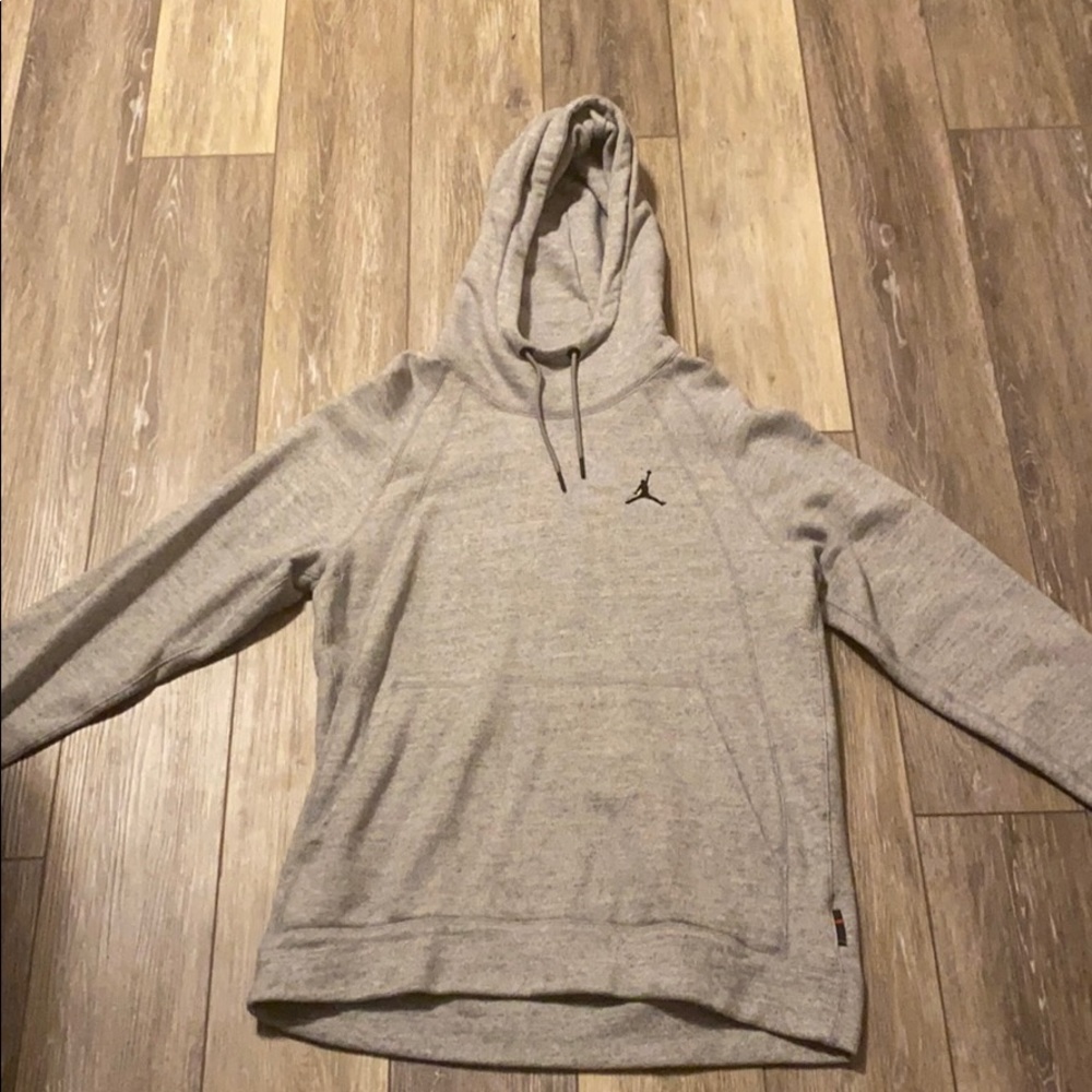 Jordan all grey hoodie